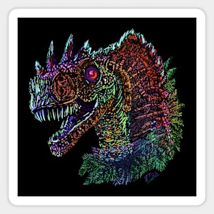 Dilophosaurus v2 Magnet